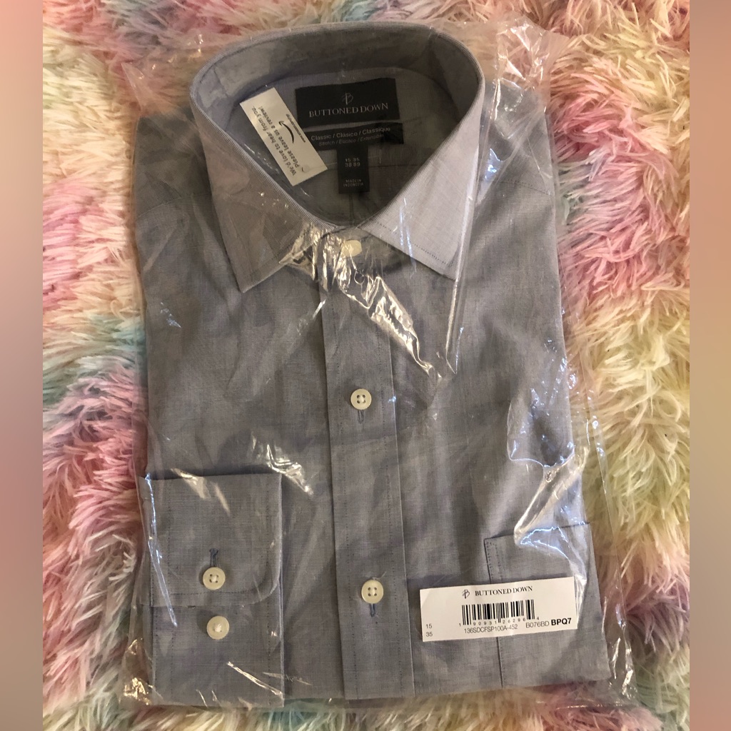 Brand Button Down Size 15 35 New